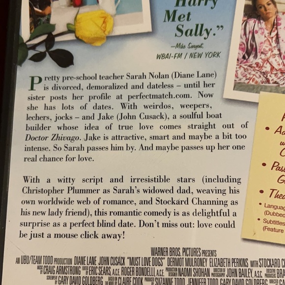 📀 Must Love Dogs 🐕 - Picture 3 of 4